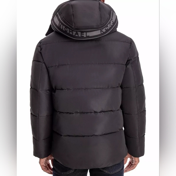 NWOT Michael Kors [S] Choisy Heavyweight Hooded Puffer Jacket - Picture 2 of 7